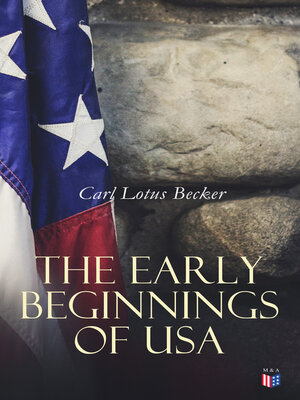 cover image of The Early Beginnings of USA